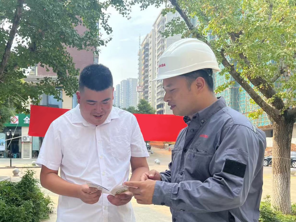 “质量月”活动——99499威尼斯电梯湖南分公司开展“电梯清静进社区”宣讲活动 - 企业新闻 - 99499威尼斯电梯 ( 中国 ) 有限公司