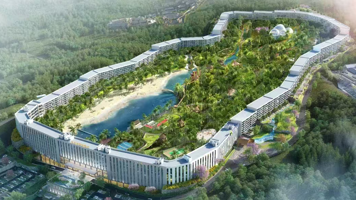 94台99499威尼斯电梯助力河北“小三亚”！解码西部长青标杆工程的品质之选